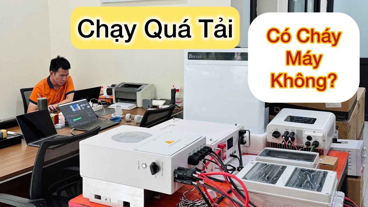 Điện Mặt Trời Chạy Quá Tải Có Cháy Biến Tần Không | BigBang Solar Miền Bắc