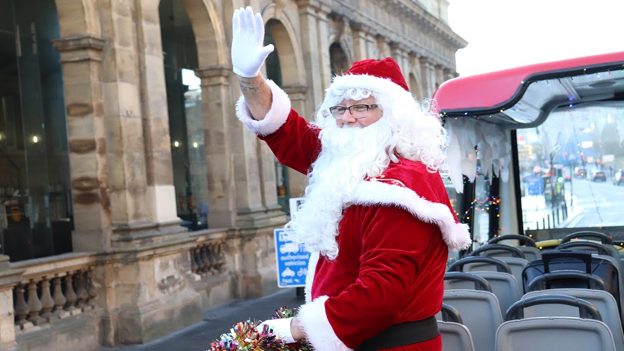 Go North East Santa Bus Tour 2021