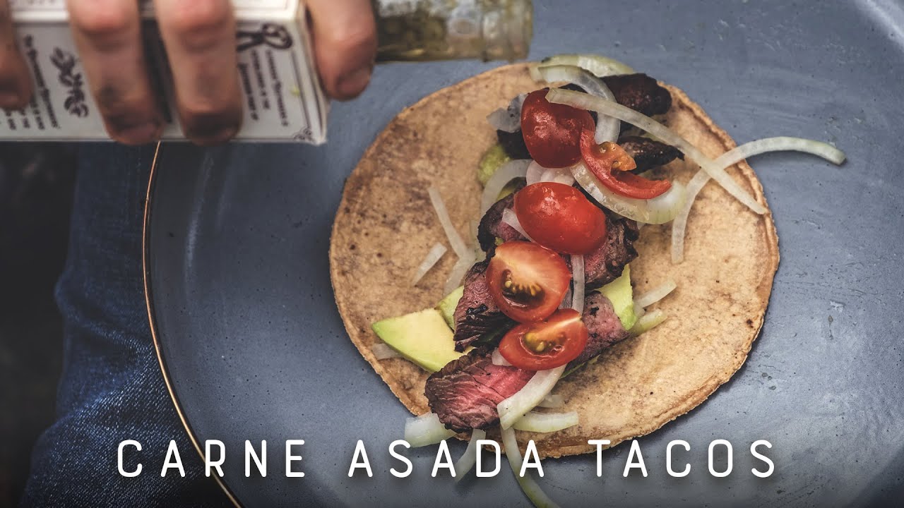 Carne Asada Tacos with Jalapeño hot sauce | Raijmakers Heetmakers | Outdoor Cooking