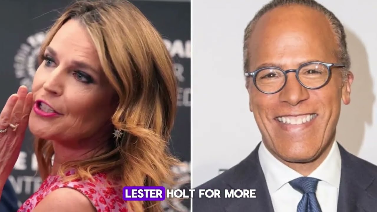 At 66, Lester Holt FINALLY Breaks Silence On Savannah Guthrie