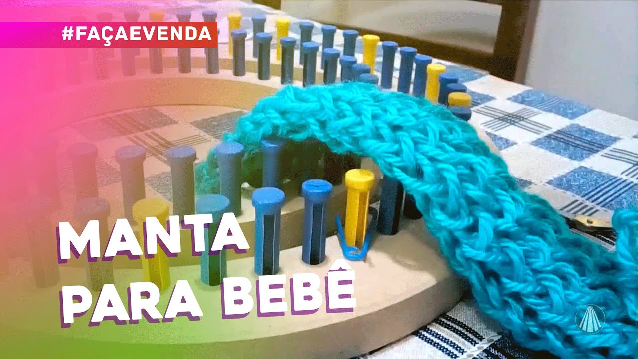 Manta de bebê por Toninha Miranda