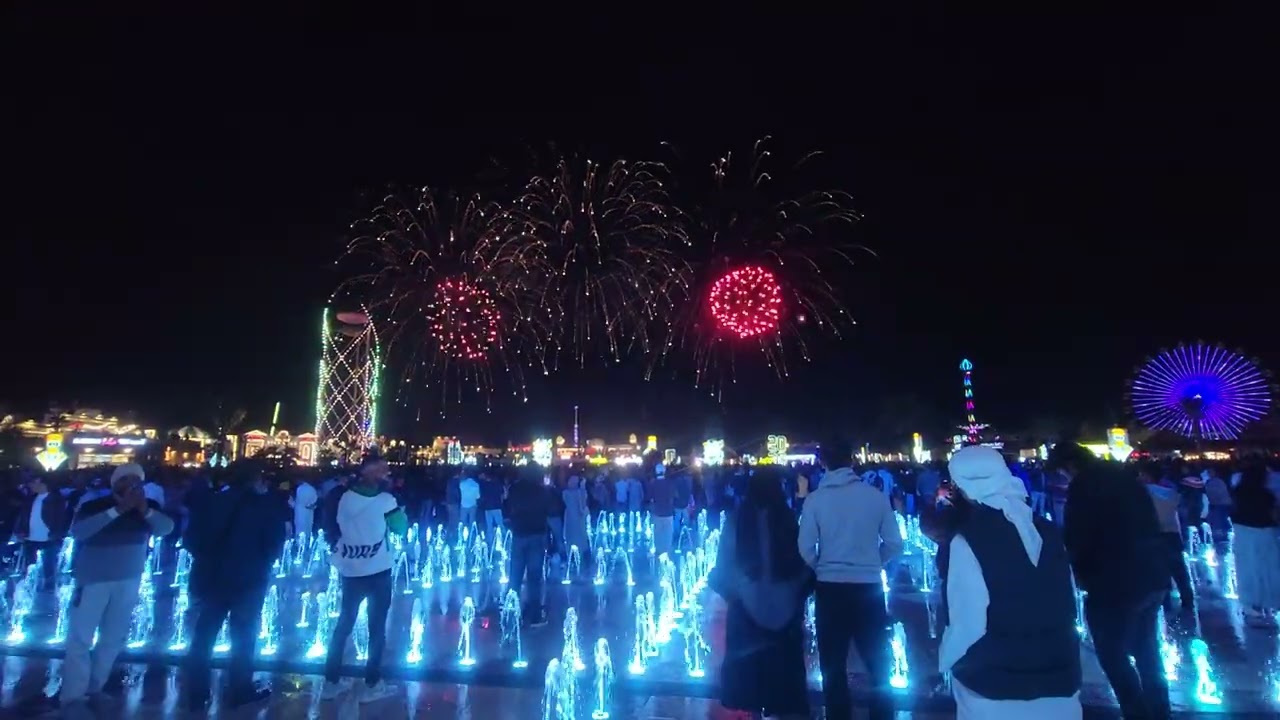 New year fireworks and Me || Sheik Zayed festival abu dhabi 