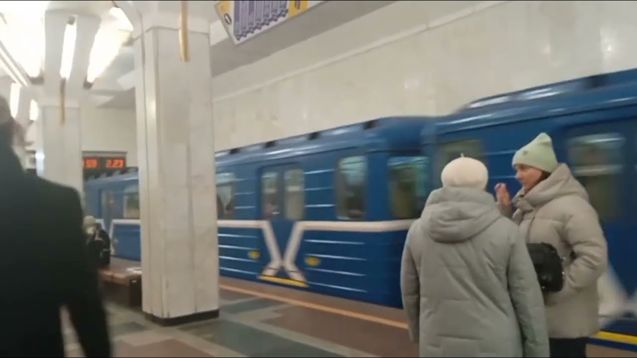 Поездка На Метро 81-717/81-714 (3138)