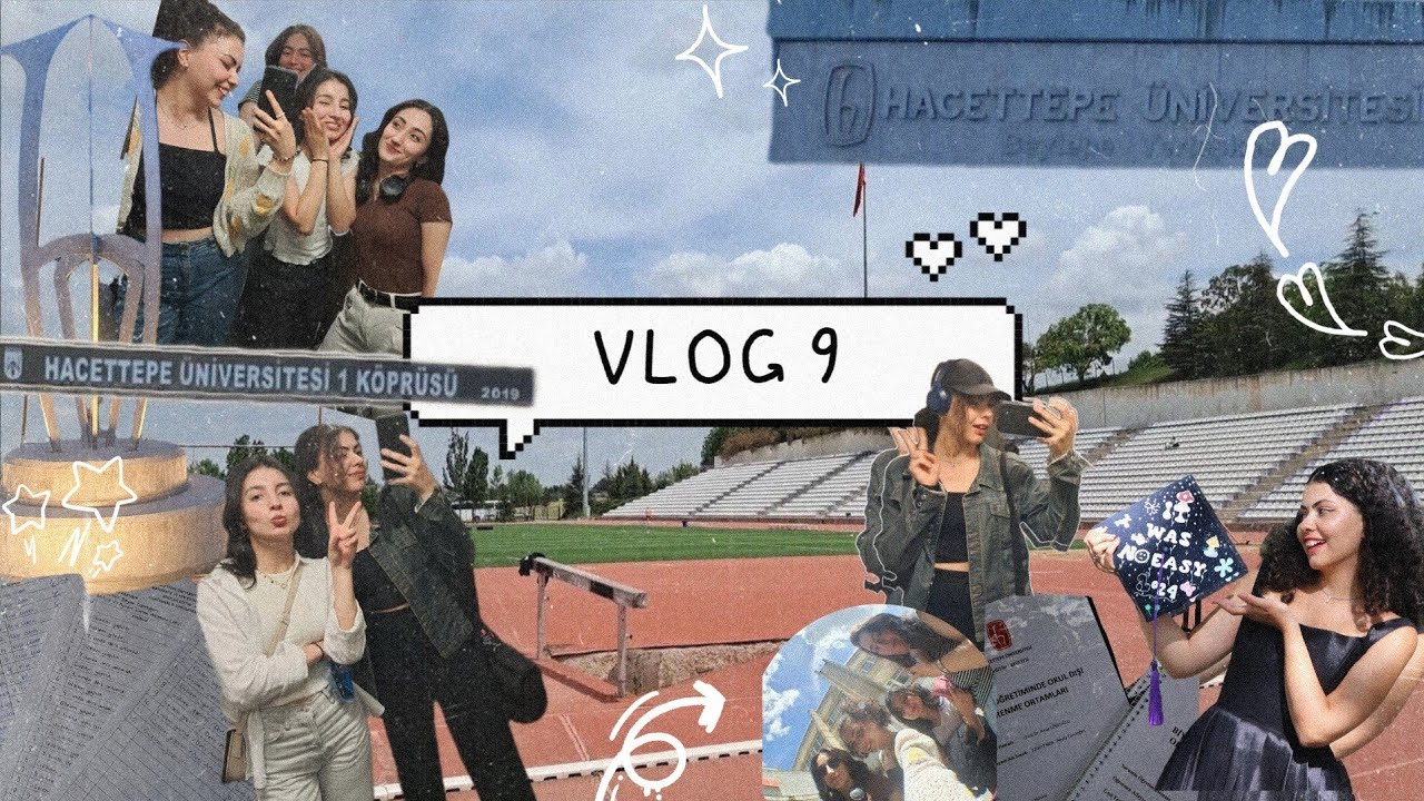 HACETTEPE DE SON HAFTAM!!! VLOG, DERSLER, BEYTEPE KAMP&Uuml;S&Uuml;, SOHBET MUHABBET