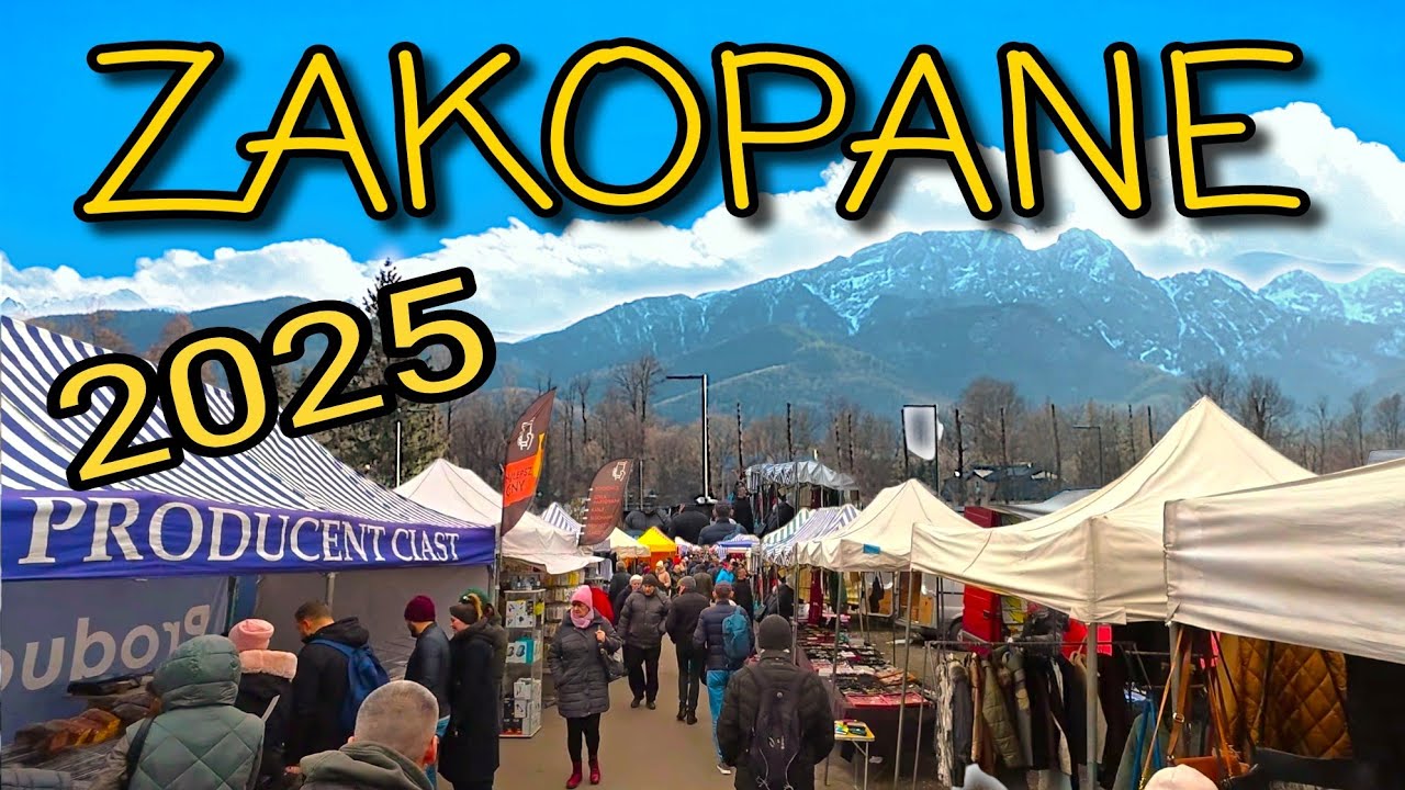 Zakopane 2025 Bazar pod Gubał&oacute;wką | Krup&oacute;wki, stragany, jakie ceny w ferie zimowe w Polskich G&oacute;rach