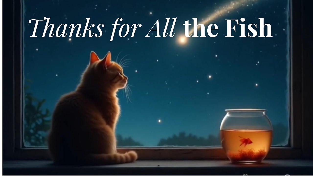 Thanks… for All the Fish 🐟✨ | Mr. Whiskers – The Final Nap