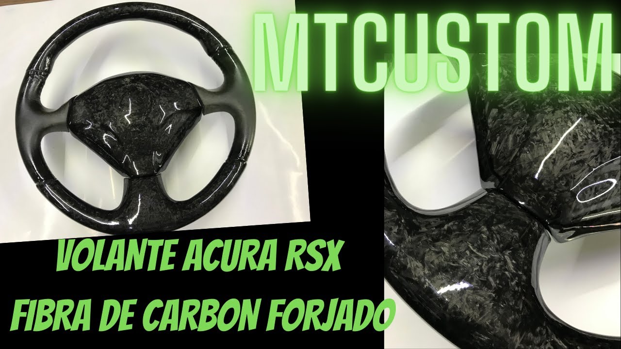 VOLANTE FIBRA DE CARBONO FORJADO