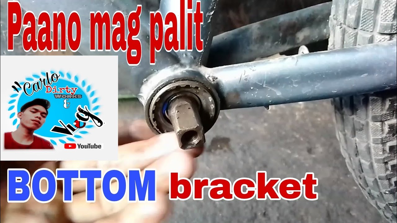 PAANO MAG PALIT NG BOTTOM BRACKET |TUTORIAL square tapers type