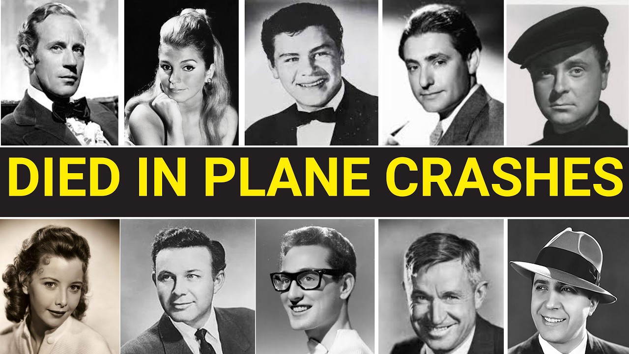 Golden Age Actors Who lost their life in a plane crash