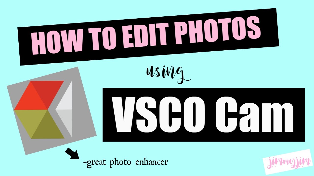 HOW TO EDIT PHOTOS USING VSCO CAM FOR INSTAGRAM | FEED GOALS
