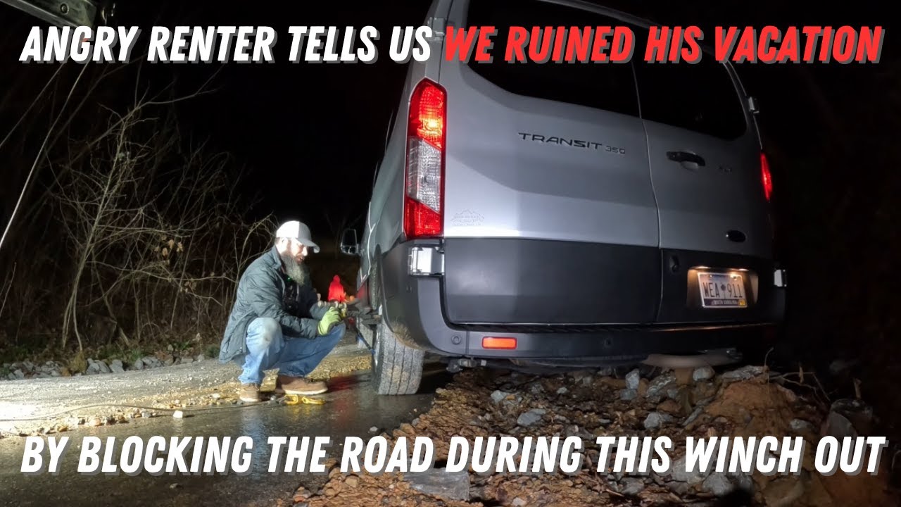 Angry Renter Yells At Us During A Winch Out & Other Jobs