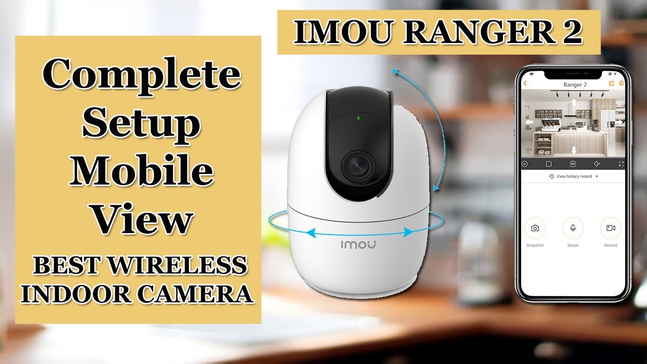 Dahua IMOU Ranger 2 Full Setup in Urdu/Hindi | Best wifi Indoor security Camera | CCTV Center