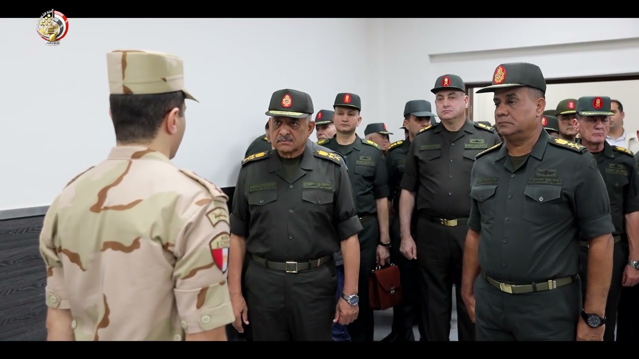الفريق أول عبد المجيد صقر يتفقد إختبارات القبول بالأكاديمية العسكرية المصرية والكليات العسكرية