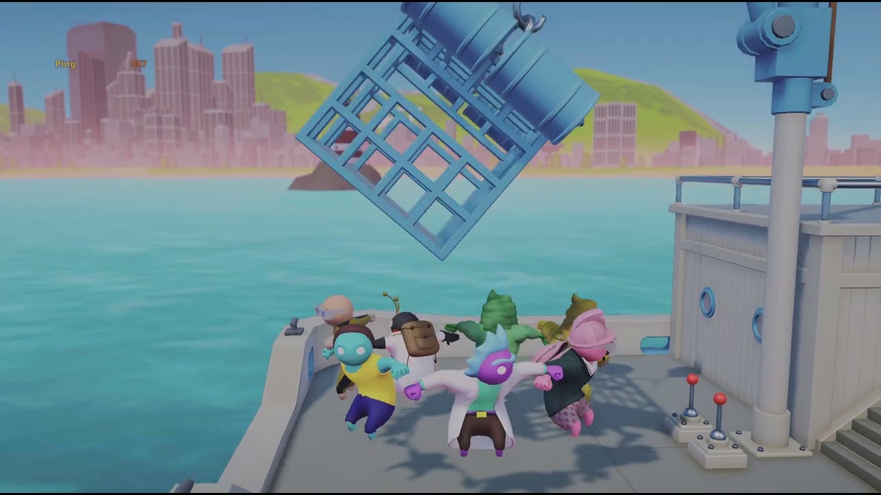playing gang beasts