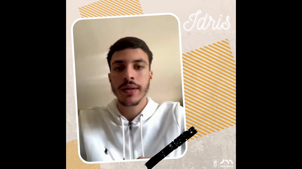 Témoignage de Idris Delli étudiant en 2ème année GACO
