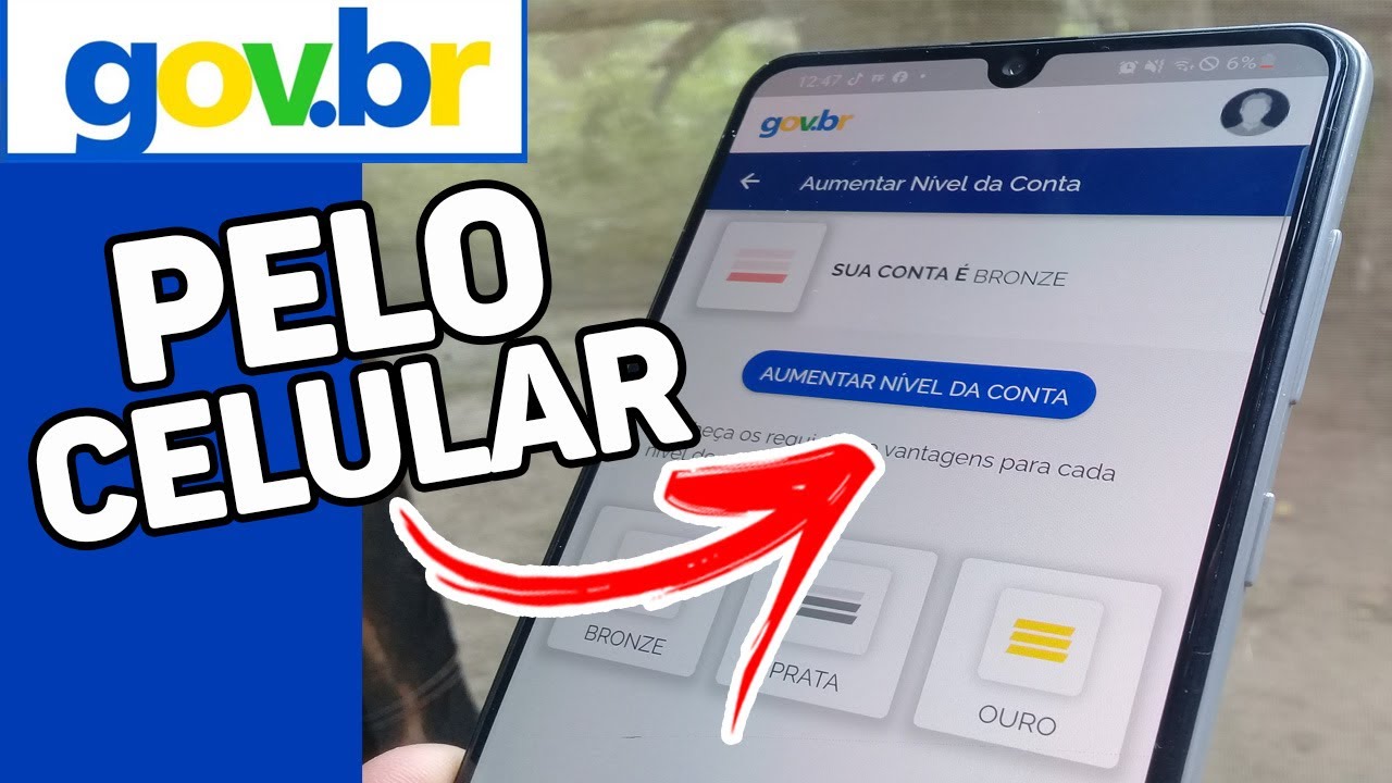 Como CONSEGUIR SELO OURO e PRATA do GOV.BR pelo CELULAR (Passo a passo)