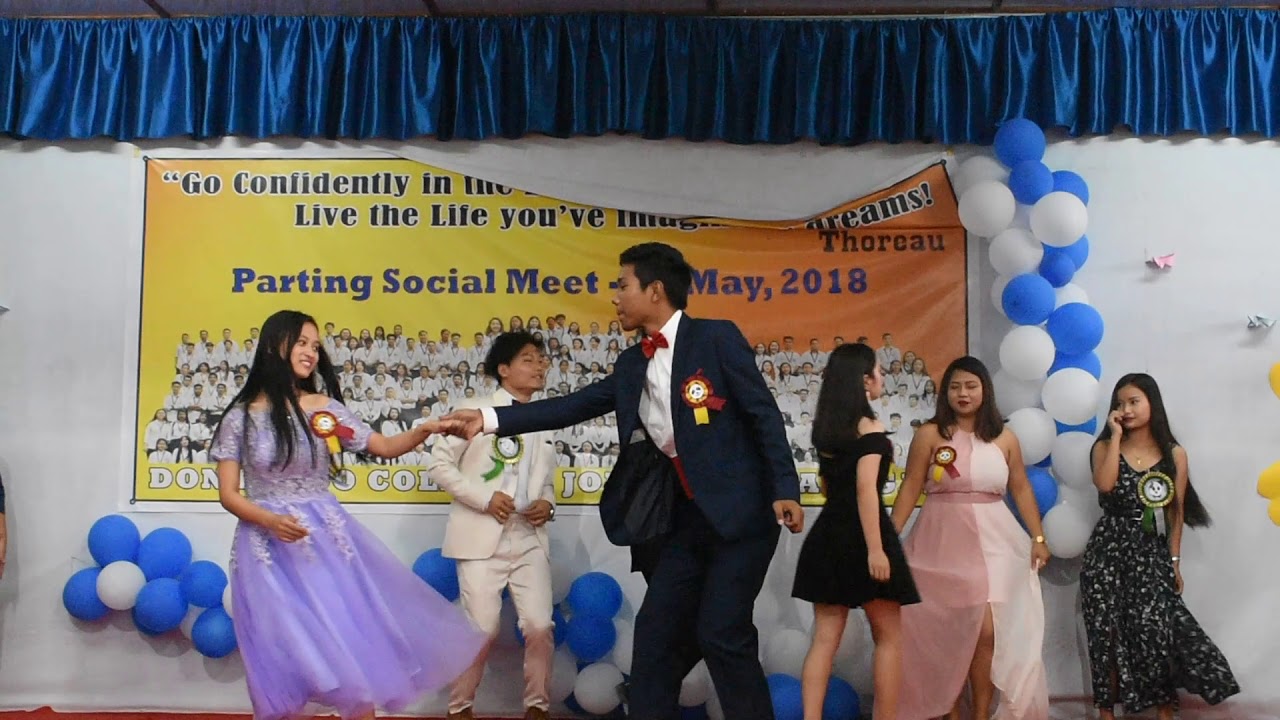 Don Bosco College,Itanagar,Commerce Farewell Dance-2018