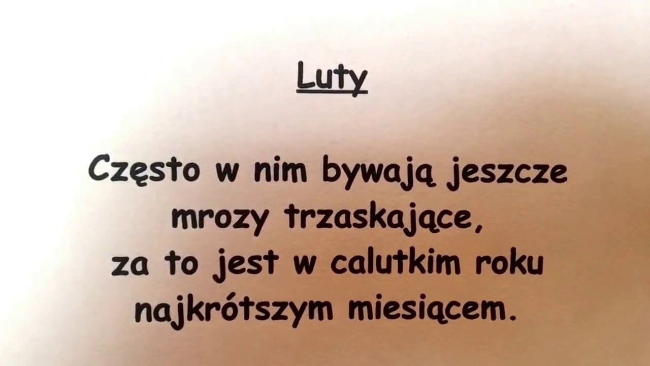 Polish poems about February