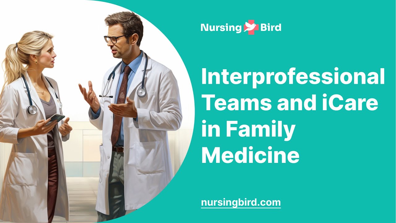 Interprofessional Teams and iCare in Family Medicine - Essay Example