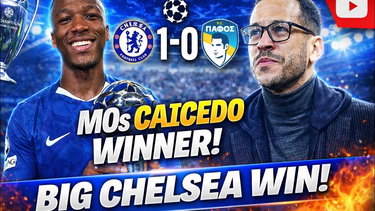  CAICEDO SAVES CHELSEA! 💙 | Chelsea 1-0 Pafos | Match Reaction