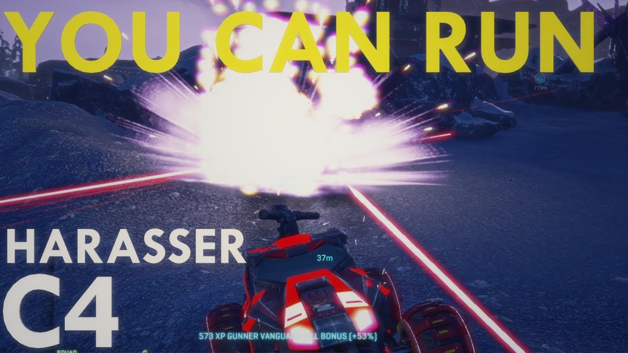 Planetside 2 - Harasser C4 Montage - You Can Run