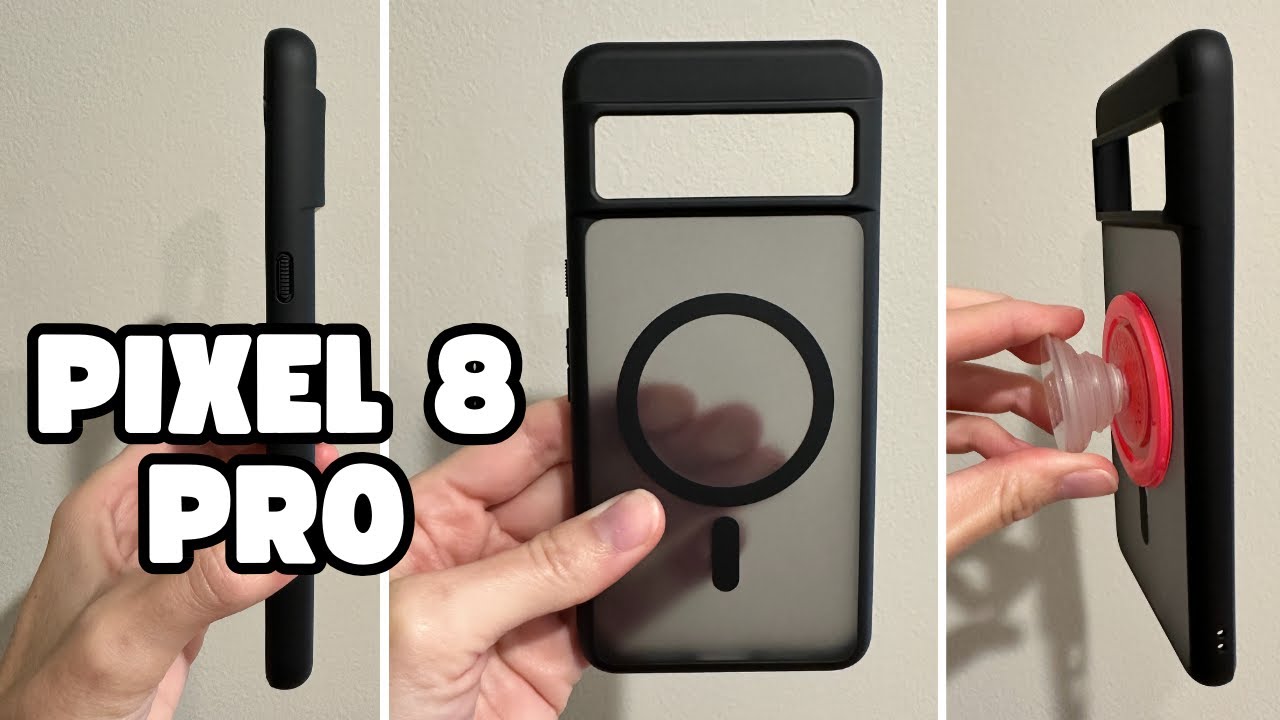 Black Humixx MagSafe Case for Google Pixel 8 Pro