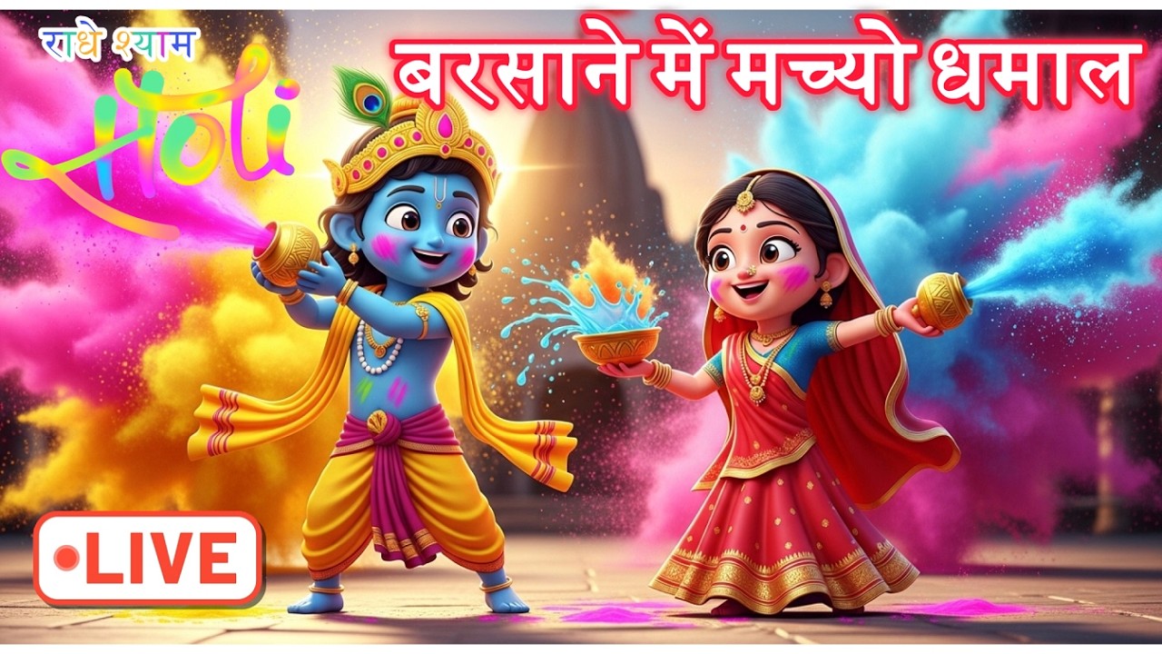 Barsane Mein Machyo Dhamal - बरसाने में मच्यो धमाल | Radha Krishna Holi Bhajan 2026 | New Holi Geet