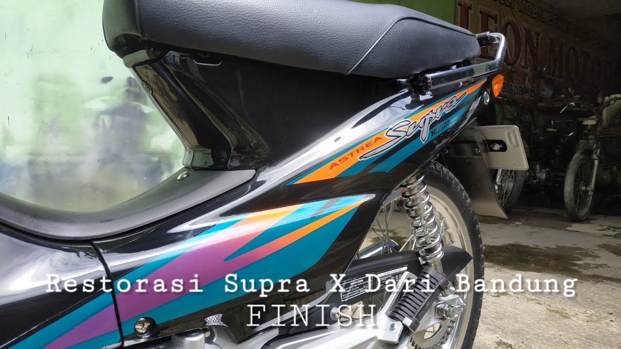 Restorasi Supra X dari Bandung Finish | Vins Modified | #suprax