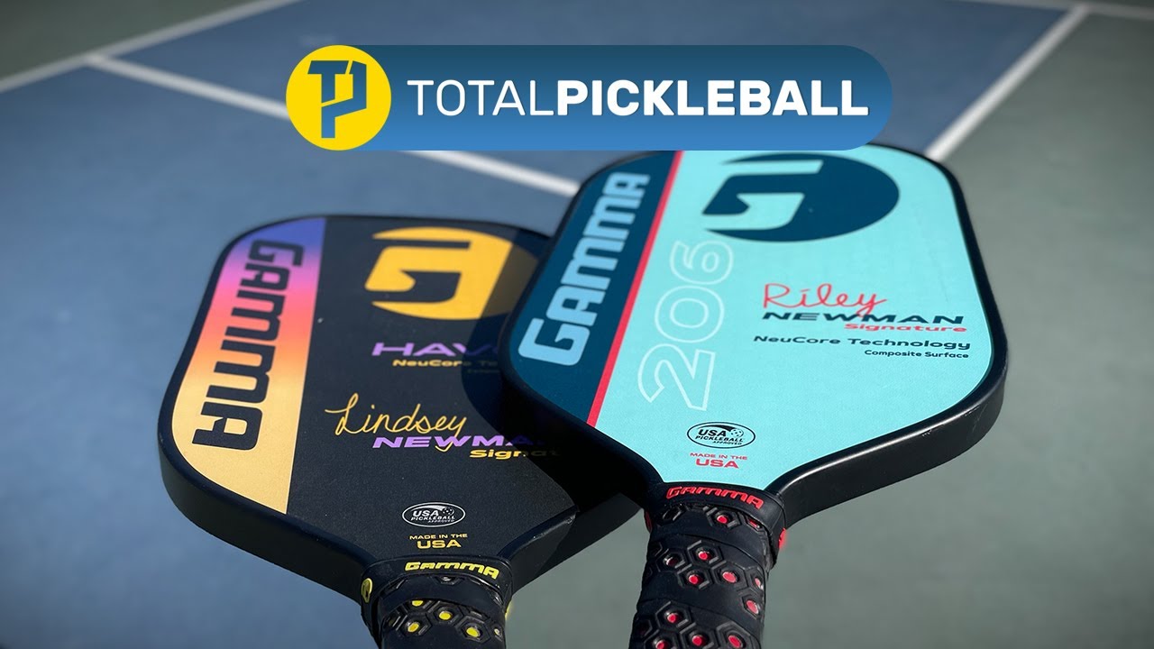 Total Pickleball Paddle Review: Gamma 206 & Gamma Havoc - The Newman Signature Paddles!