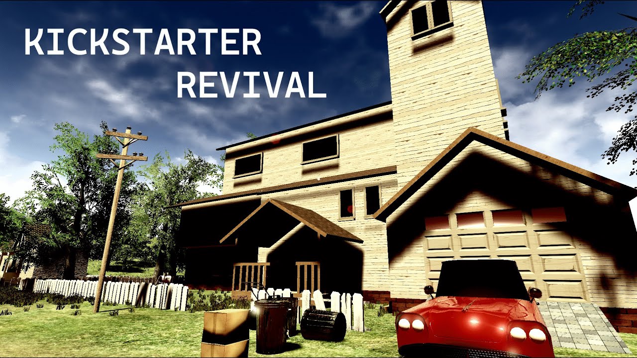 Hello Neighbor Kickstarter Revival + Shitty Pre-Alpha Remake