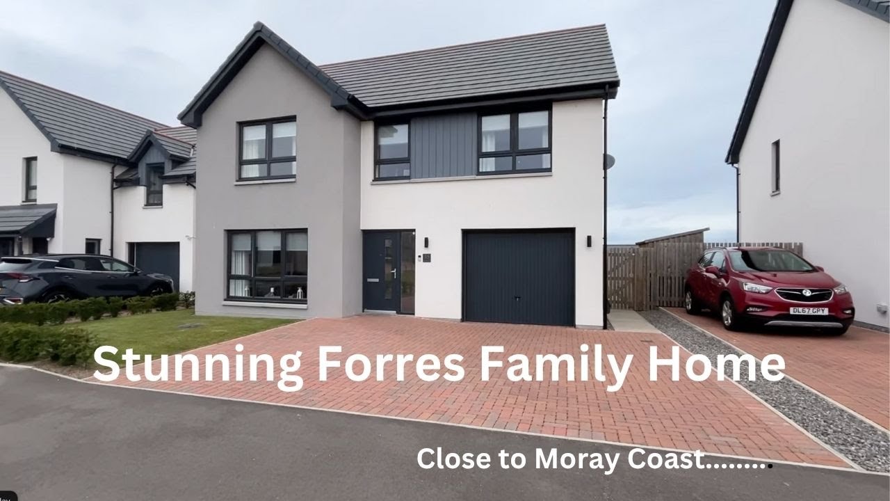 Stunning Four Bedroom New Build Detached House - Moray Town of Forres £305K