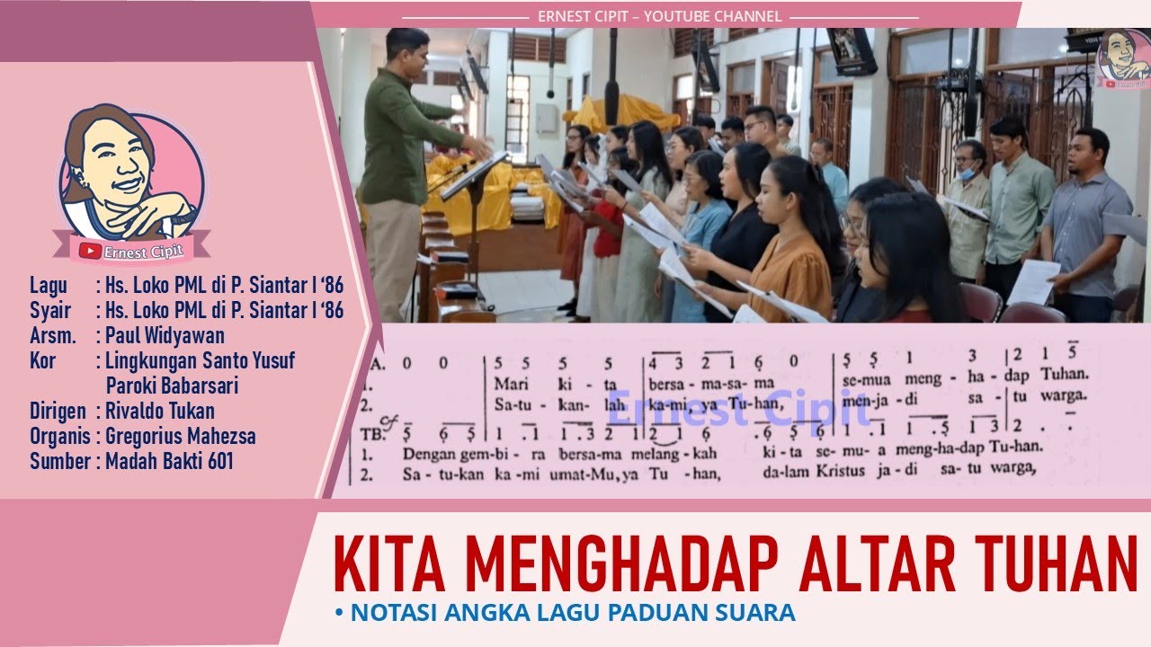 Kita Menghadap Altar Tuhan | Madah Bakti 601 | Lingkungan Santo Yusuf