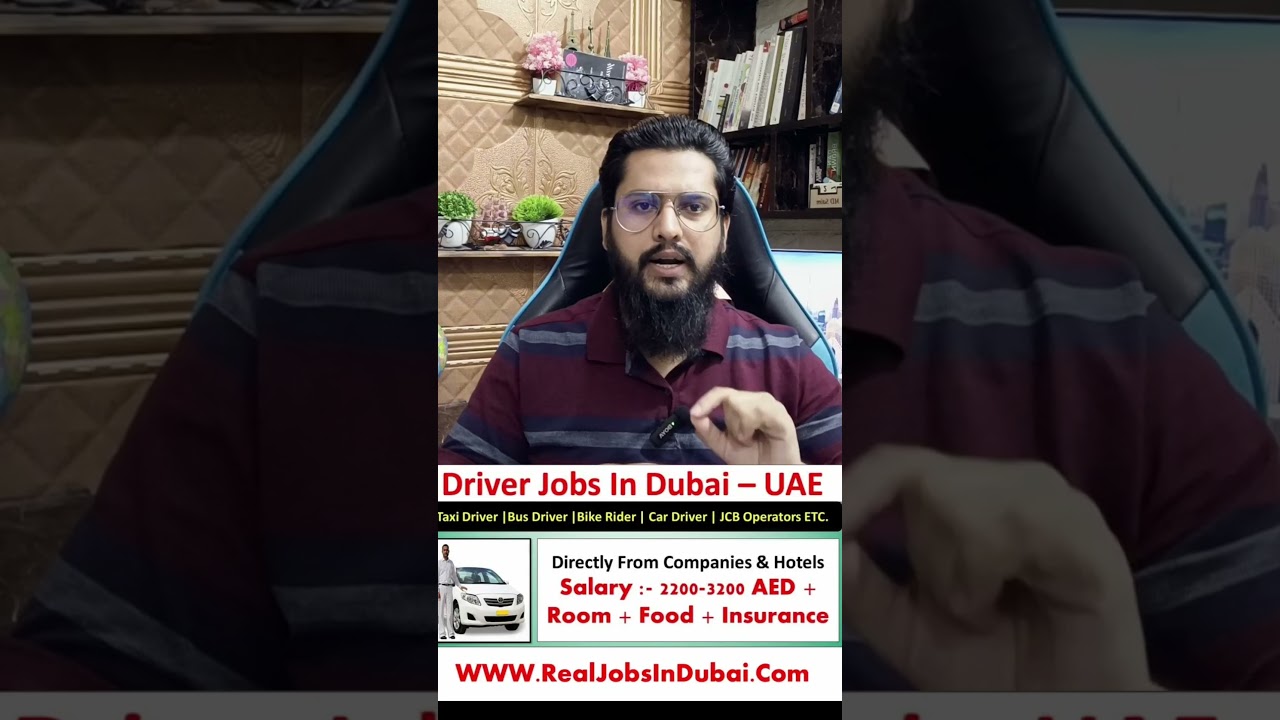 Driver Jobs In Dubai