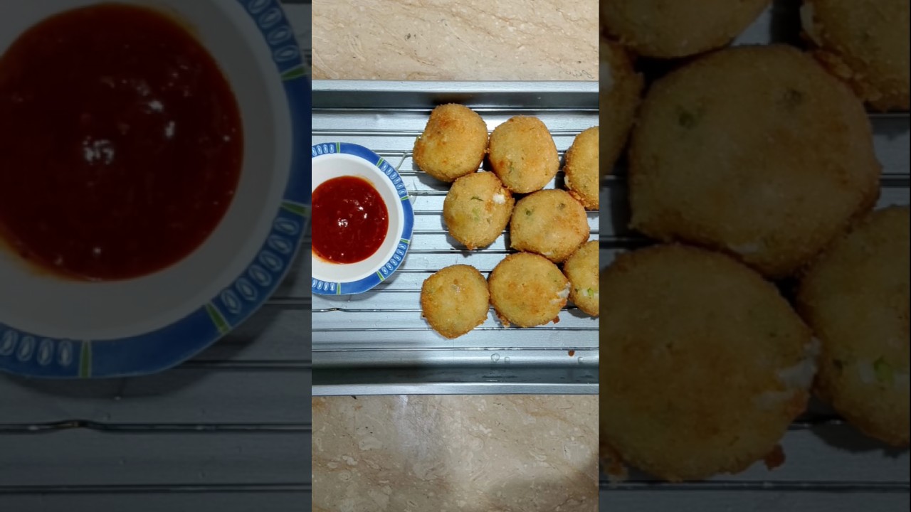 Crispy Melting Potato Cheese Balls | Perfect Snack Recipe for Tea Time🤤😋❤️&zwj; | Cooking With Hoor
