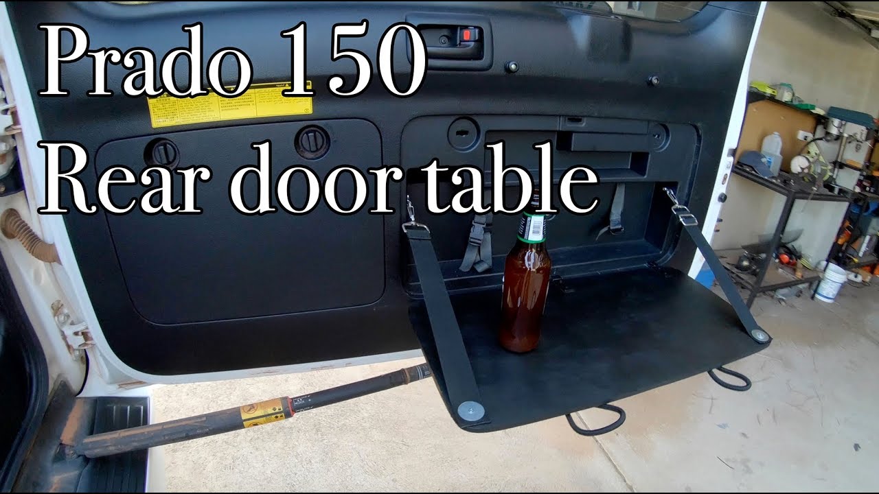 Toyota Prado 150 Rear Door Table