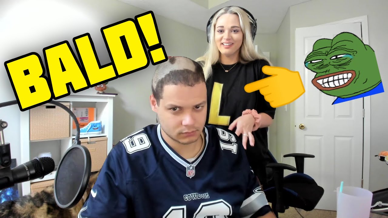 My girlfriend shaved my head...