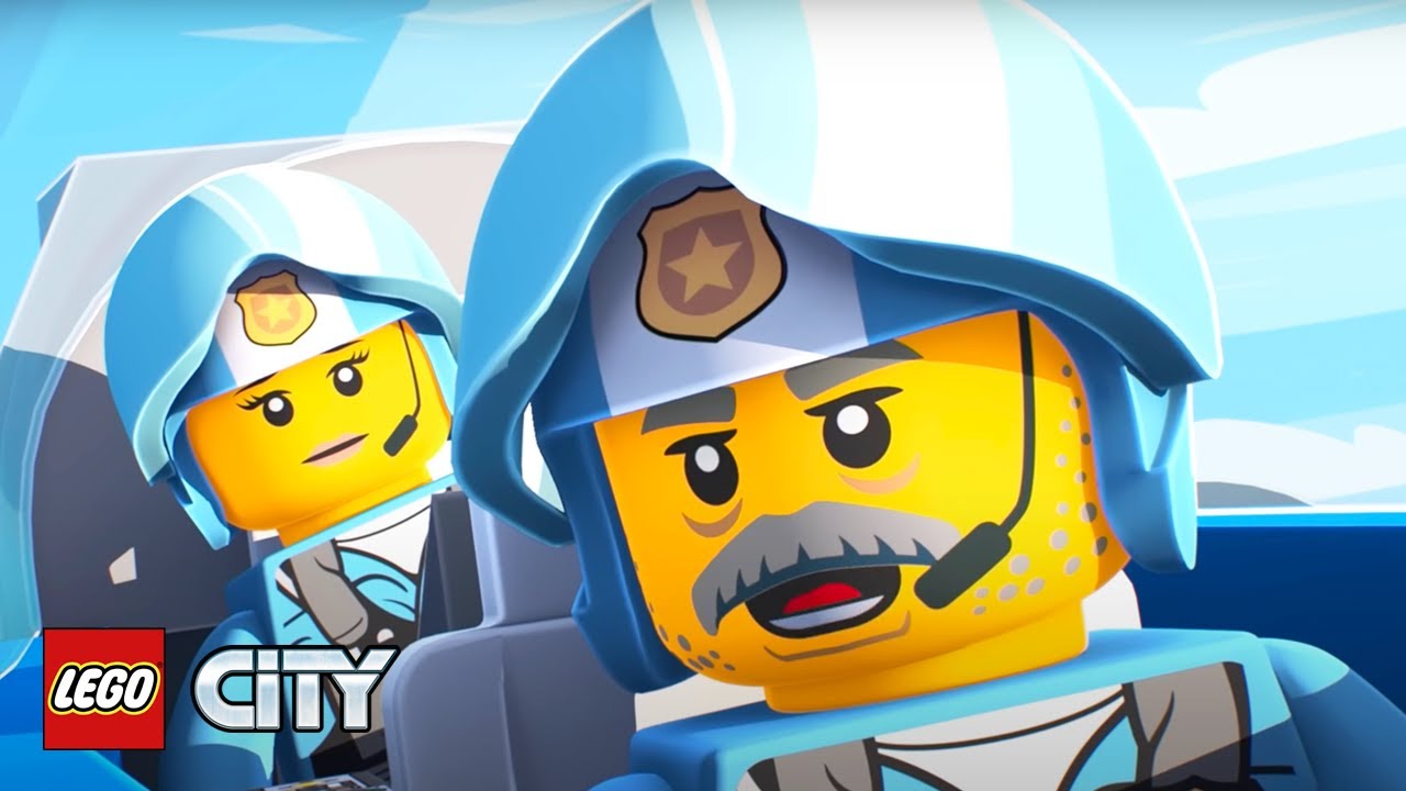 LEGO CITY - Sky Police | WildBrain Toons | Cartoons for Kids