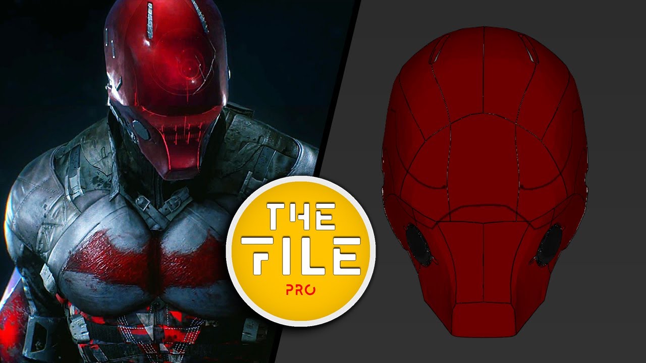 Red Hood (Batman Arkham Knight) Pepakura Foam |The File Pro