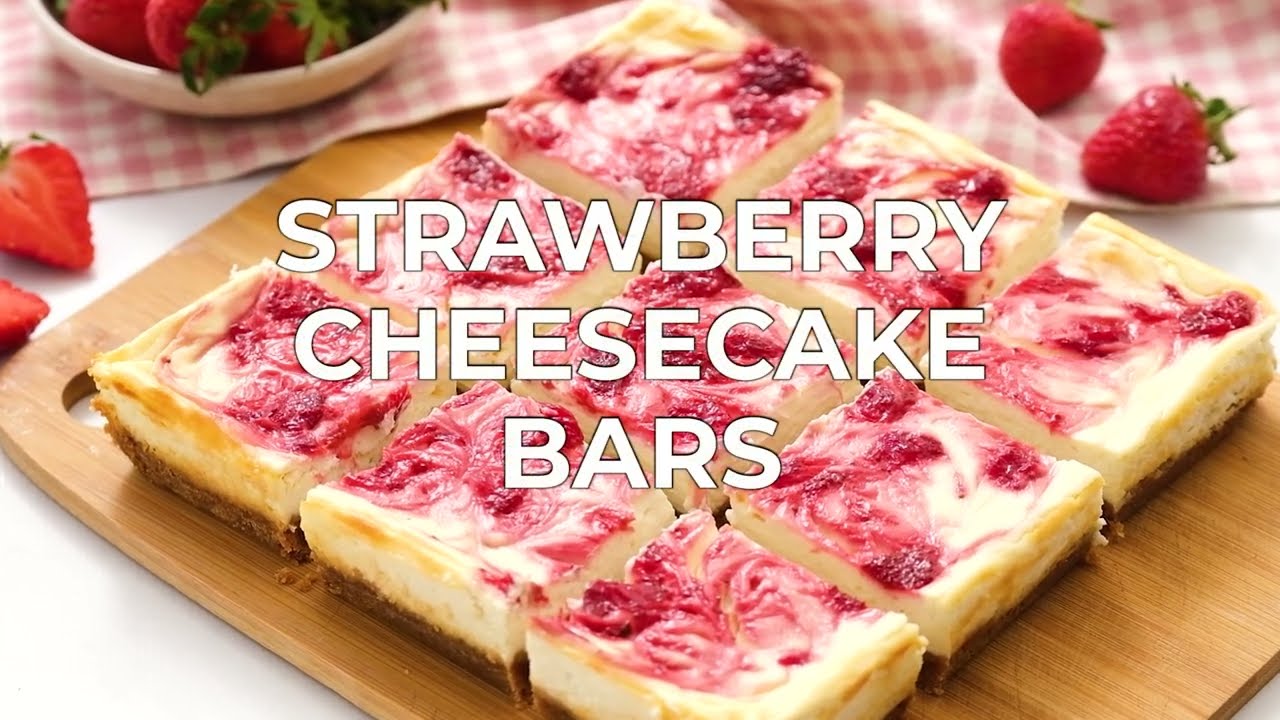 Strawberry Cheesecake Bars