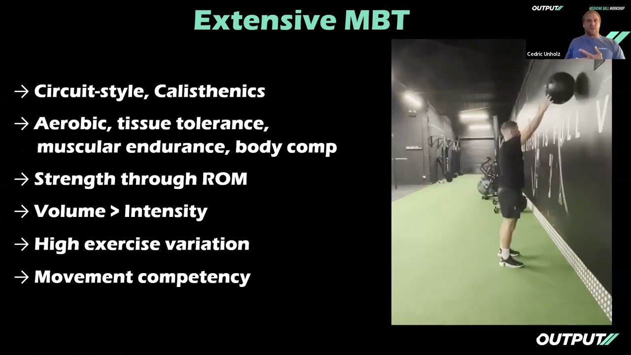 A Comprehensive Medicine Ball Training (MBT) Workshop