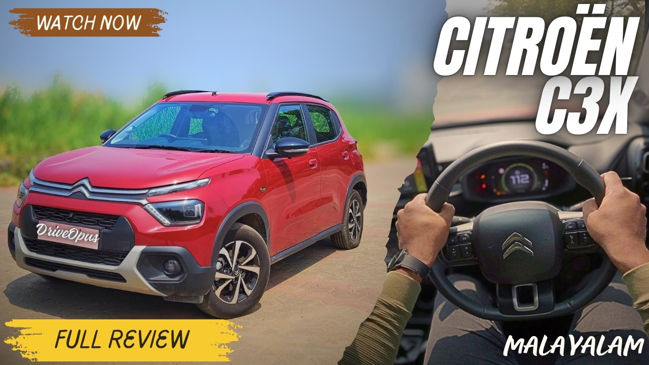 Citroen C3X Malayalam Review | Looks Different, Drives Different – Good or Bad?