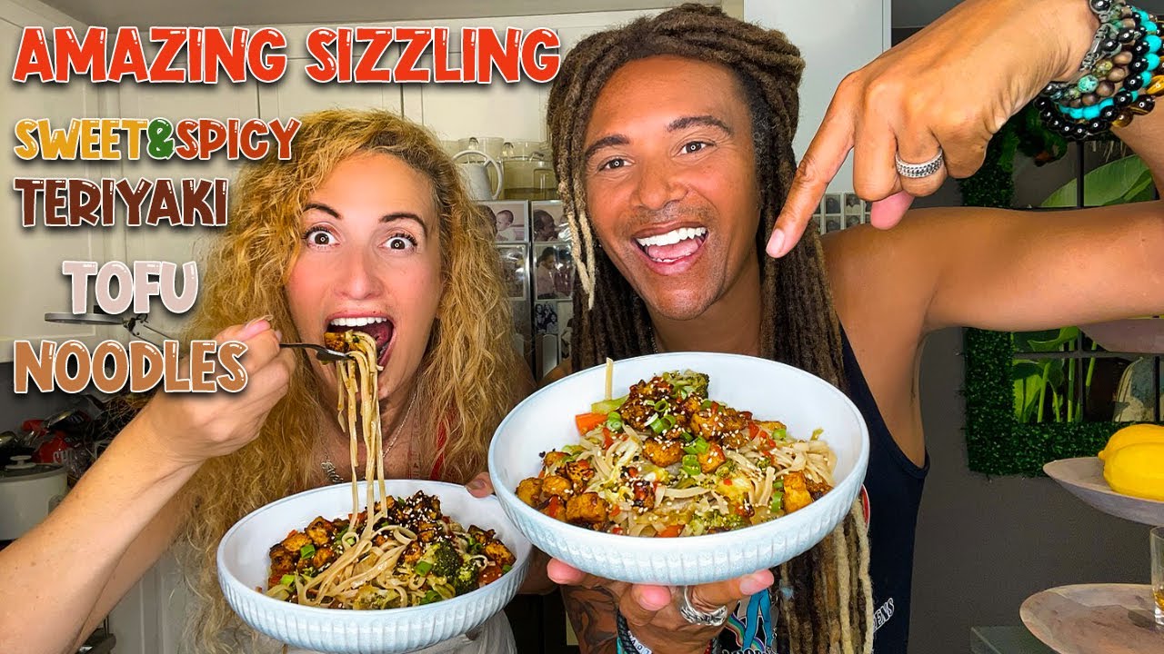 The BEST Sweet & Savory Fried Tofu Teriyaki | Your Spicy Vegans