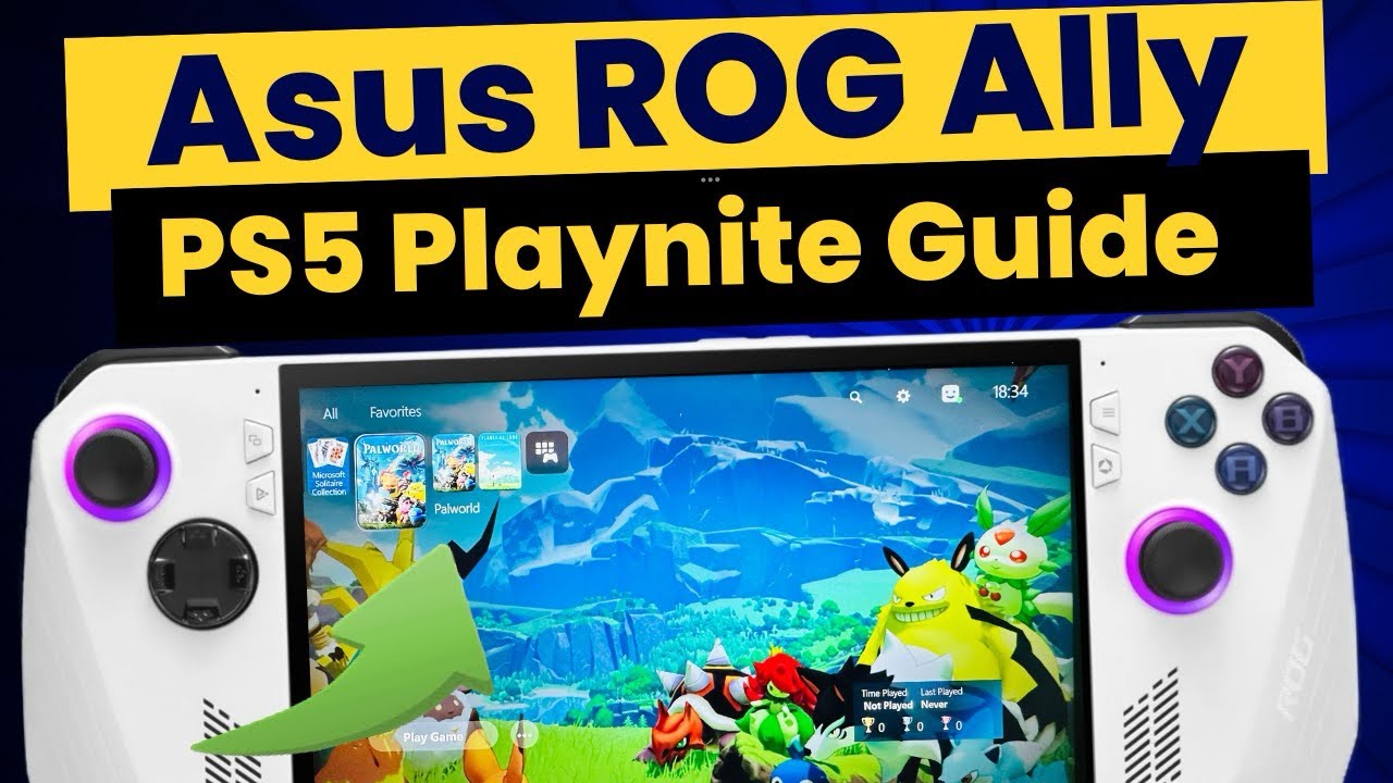 ROG Ally: PS5 Theme Playnite Setup Guide in 10 Easy Steps