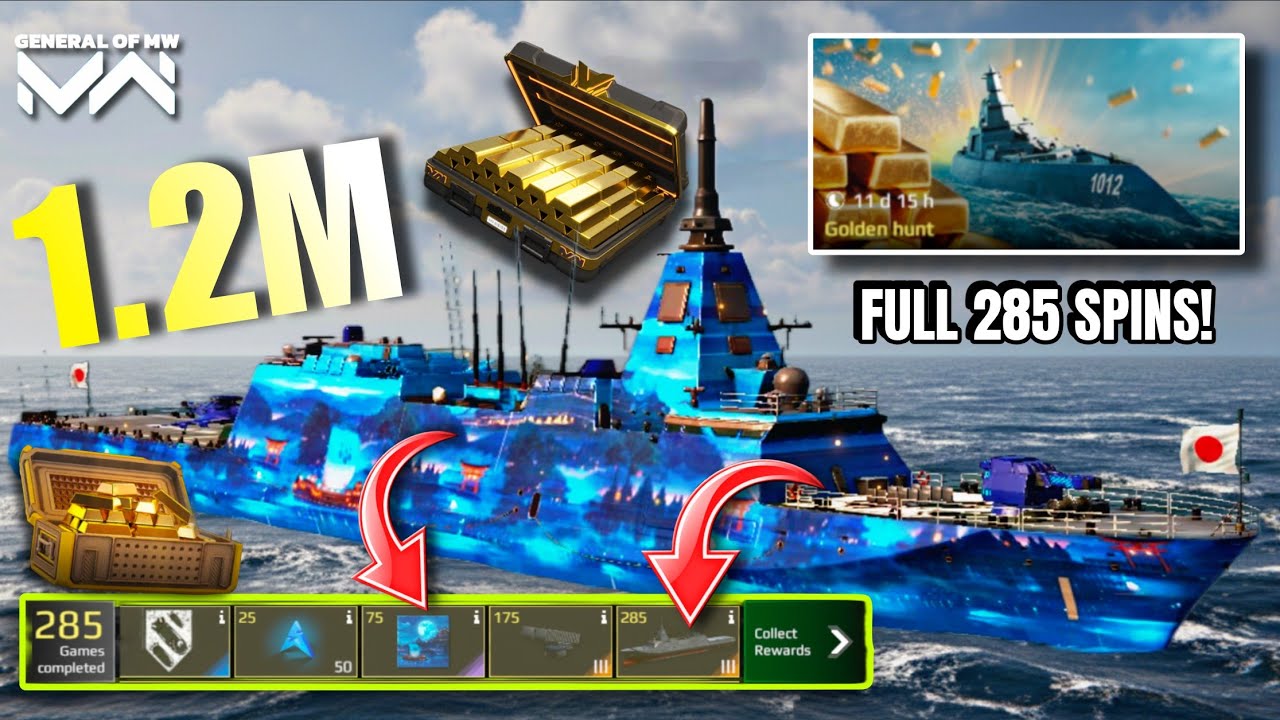 Spending Over 1 Million Gold for JS Mogami (FFM-1)! 💰 | Modern Warships