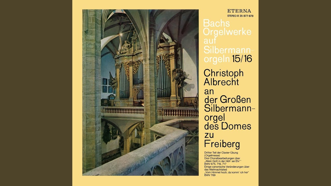 Chorale Preludes, BWV 669-689: Wir glauben all' an einen Gott, BWV 680