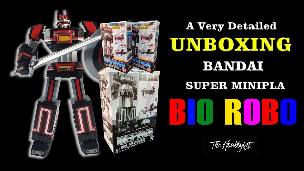 A Very Detailed Unboxing: Bandai Super Minipla Bio Robo