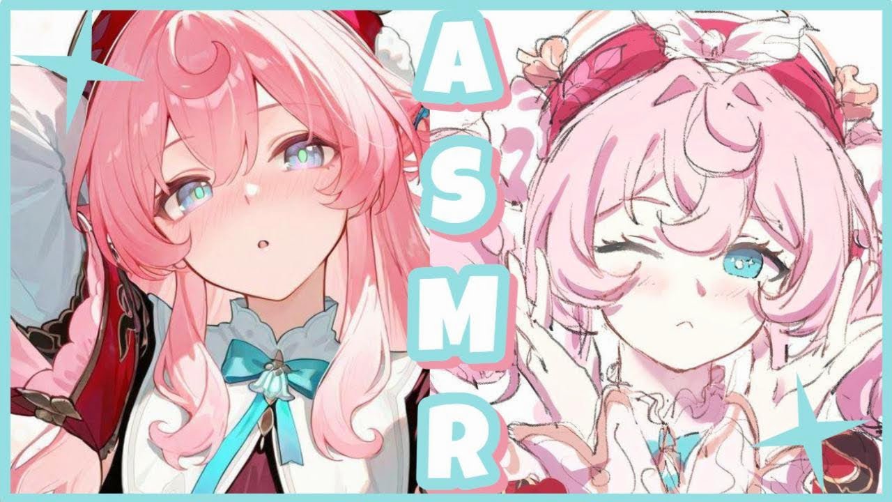 АСМР 💙🎀липкие звуки, тктк, крашу тебя🎀💙 asmr russian whisper and make up~