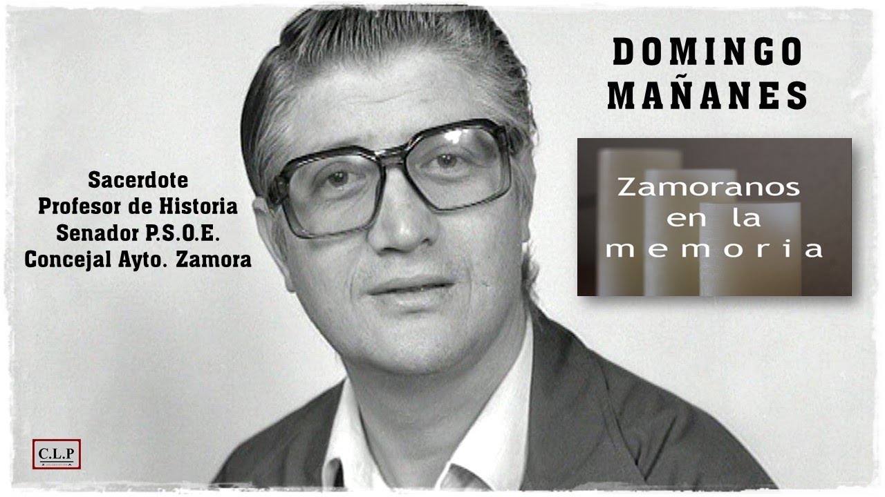 Zamoranos en la memoria. Domingo Mañanes, profesor Inst. Claudio Moyano