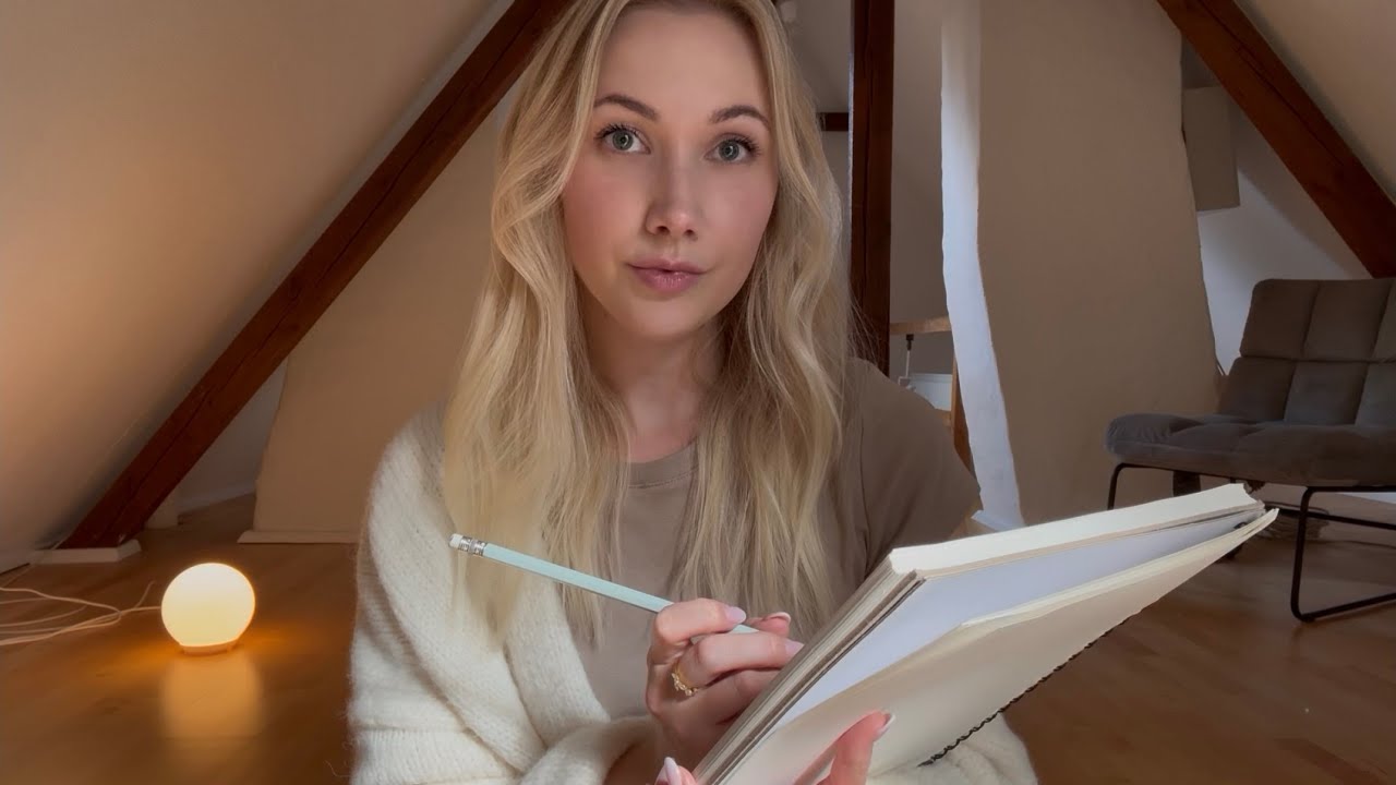 ASMR Sketching You Roleplay🌟✏️ (nostalgic remake)✨