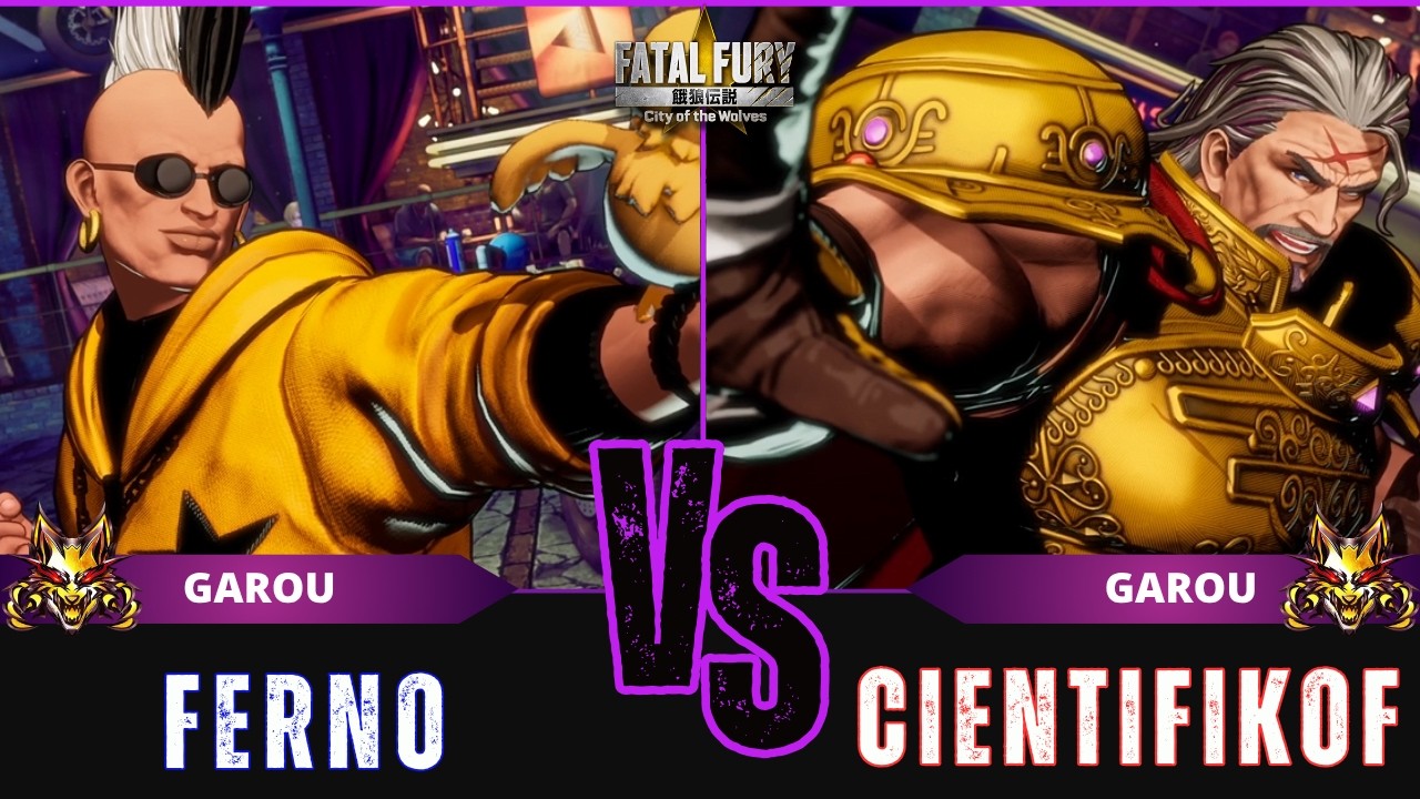 FF:CotW 🐺 FERNO (Duck King) vs CIENTIFIKOF (W. Krauser)⭐Replay Match - FATAL FURY: CotW - 10/26